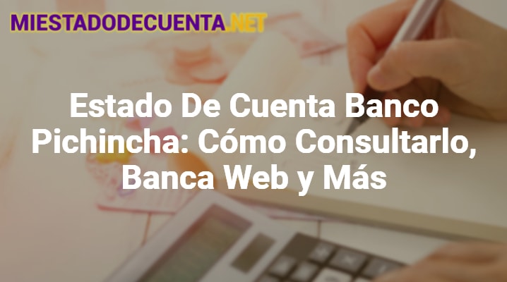 Estado de Cuenta Banco Pichincha